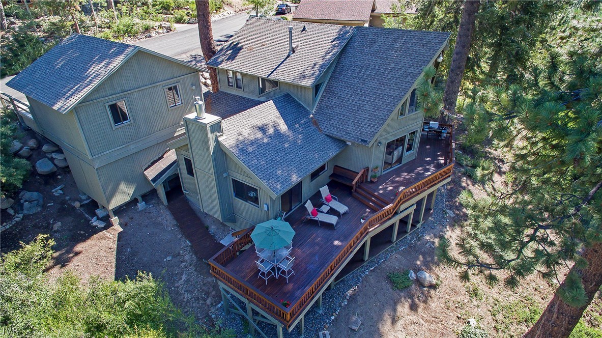 999 Apollo Way Incline Village, NV 89451 - Photo 31 of 33 an aerial view of a house with a yard