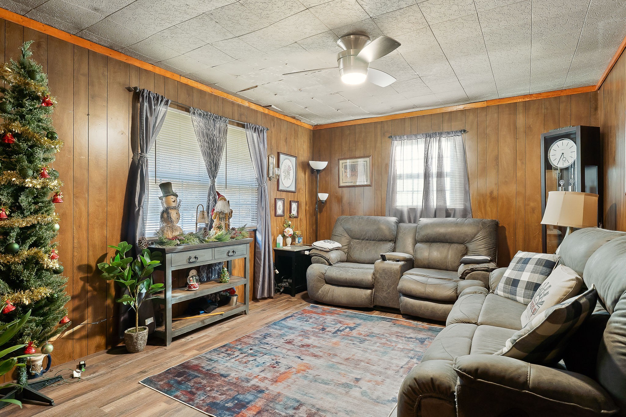968 Boyd Road Rock Island, TN 38581 - Photo 4 of 42 a living room with furniture fireplace and a large window