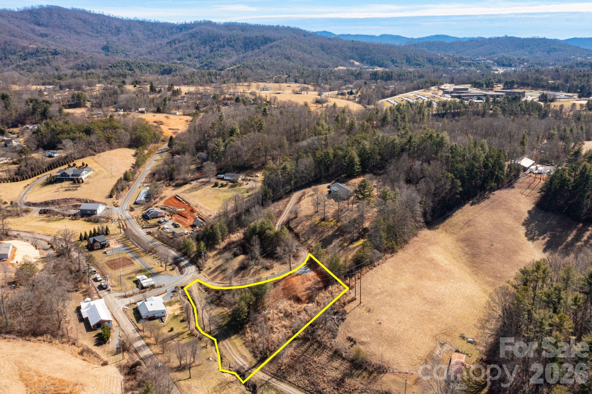 Tbd Bell Sprinkle Road Weaverville, NC 28787 - Photo 20 of 24 an aerial view of residential house and sandy dunes