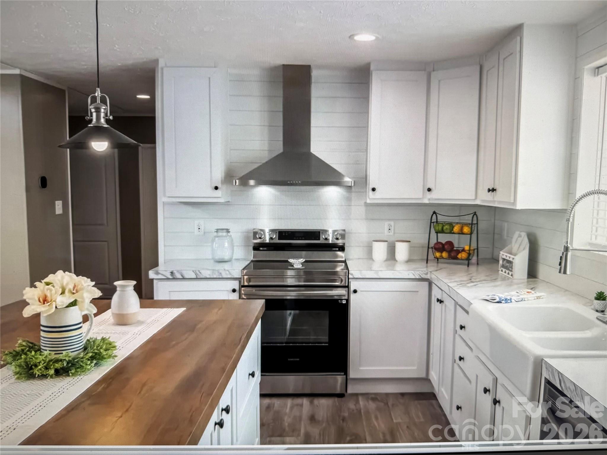 Tbd Bell Sprinkle Road Weaverville, NC 28787 - Photo 6 of 24 a kitchen with a stove sink and cabinets