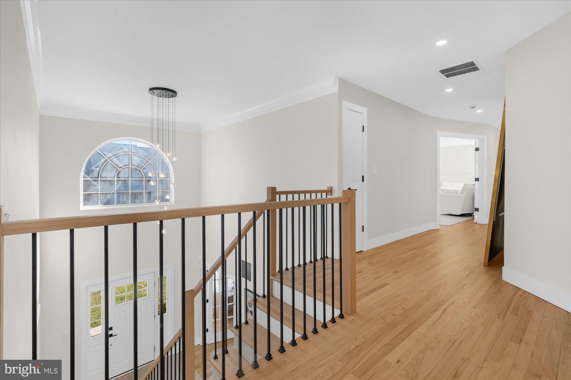 86 Treetops Circle Princeton, NJ 08540 - Photo 19 of 41 a view of hallway with wooden floor