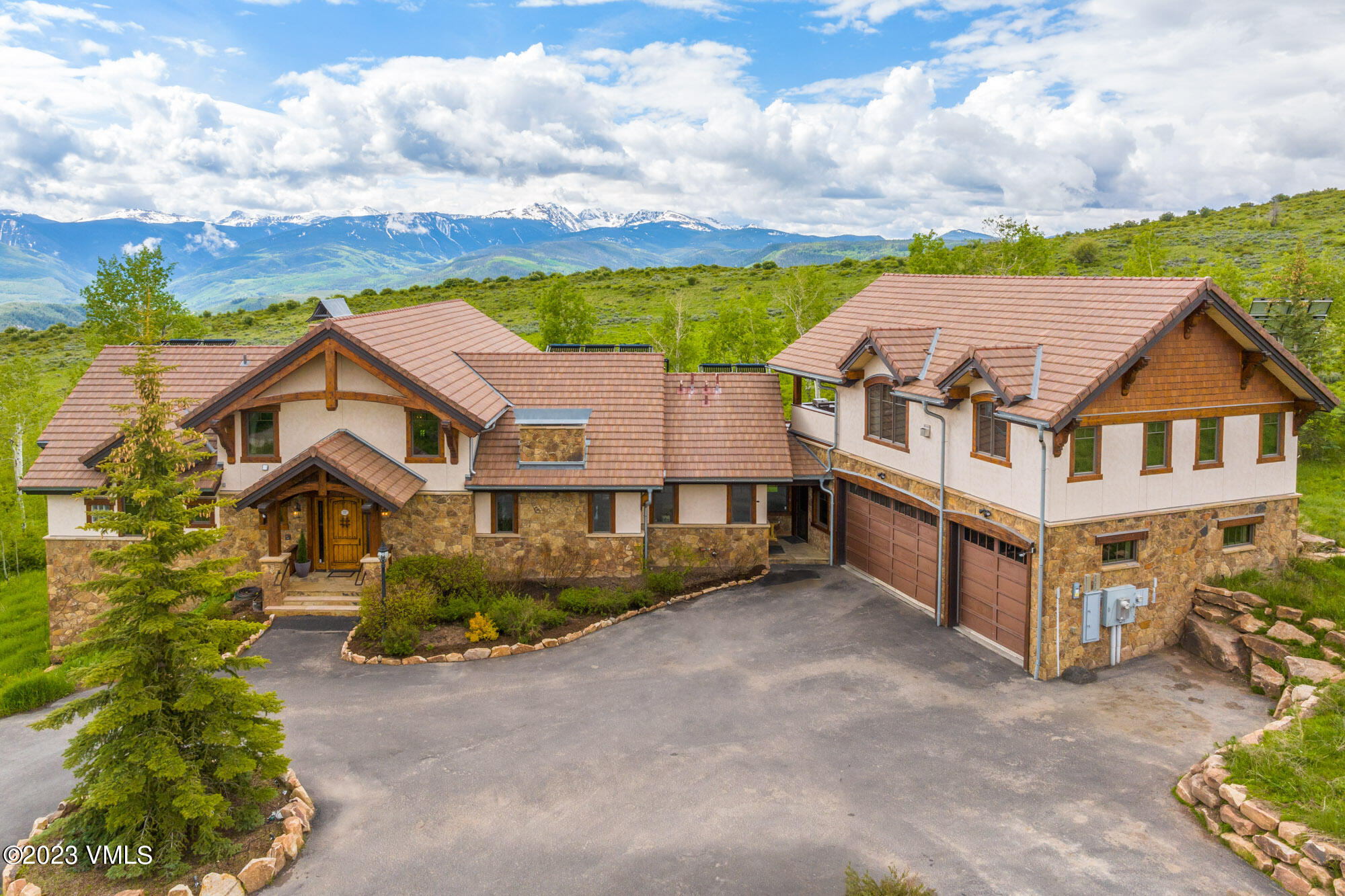 5458 Bellyache Ridge Road Wolcott, CO 81655 - Photo 43 of 63 front view of a house with a yard