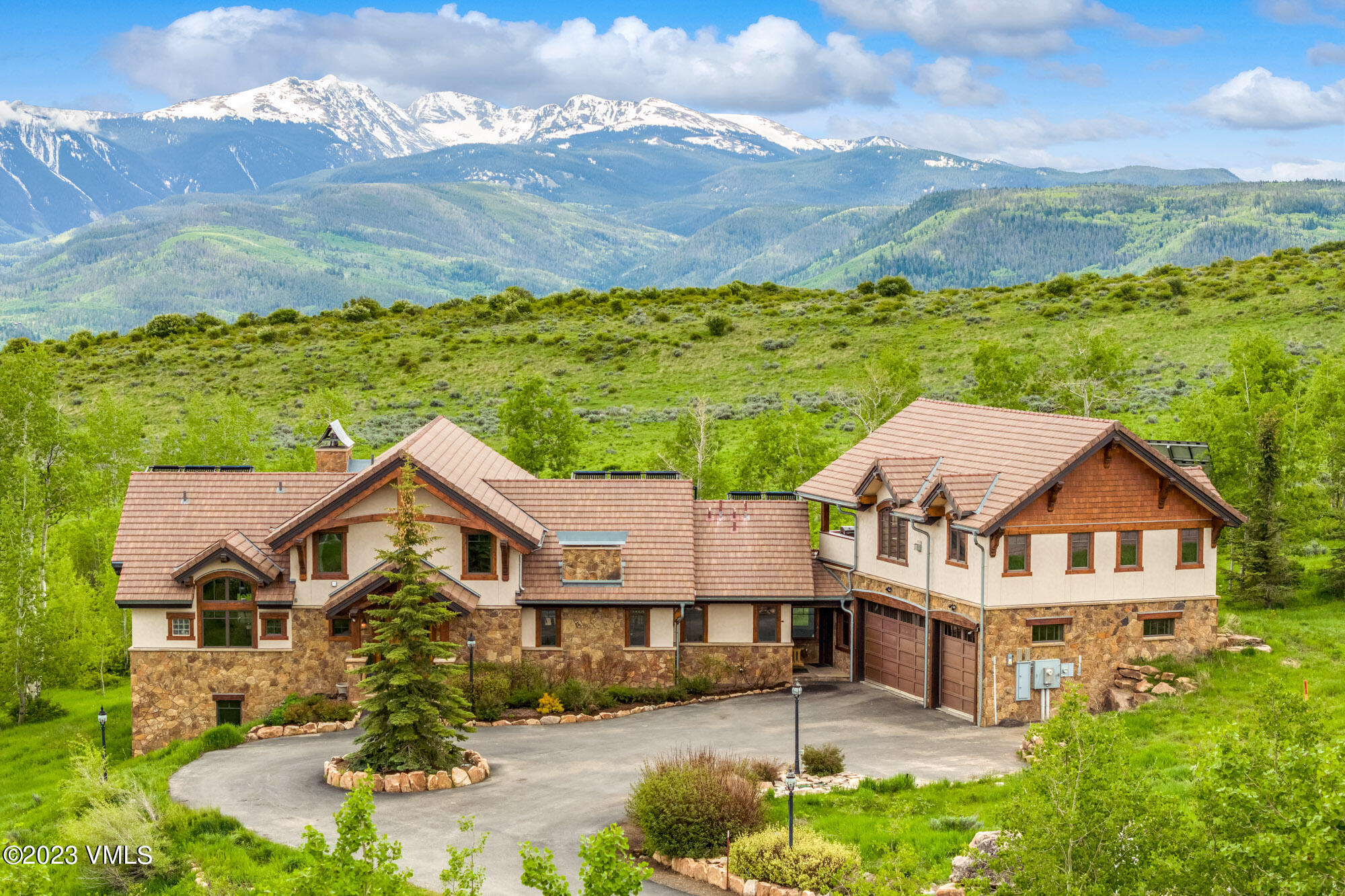 5458 Bellyache Ridge Road Wolcott, CO 81655 - Photo 5 of 63 a front view of a house with a yard