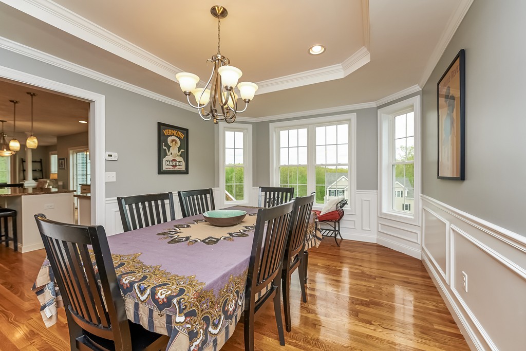 13 West Ledge Road Clinton, MA 01510 - Photo 8 of 30 a view of a dining room with furniture window and outside view