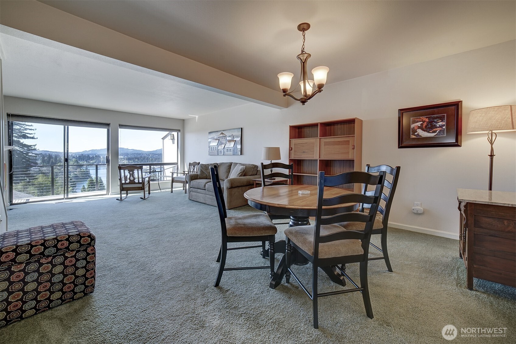 3142 Sahali Drive Bremerton, WA 98310 - Photo 4 of 23 a view of a dining room with furniture window and outside view