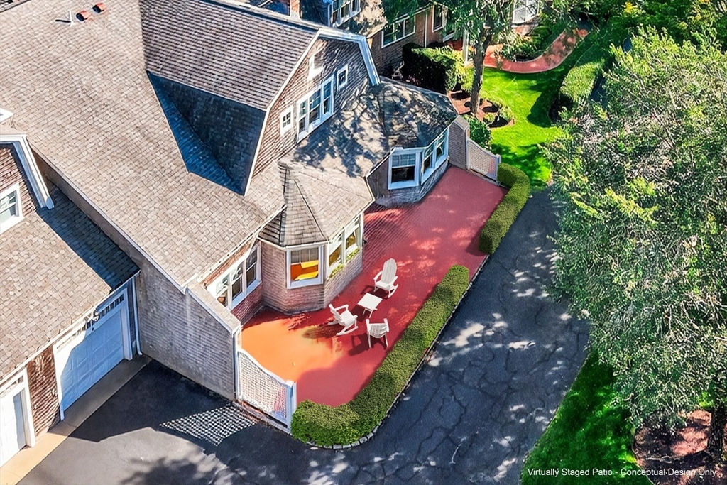 199 East Bay Road, Unit 13 Barnstable, MA 02655 - Photo 7 of 40 aerial view of a house with a yard