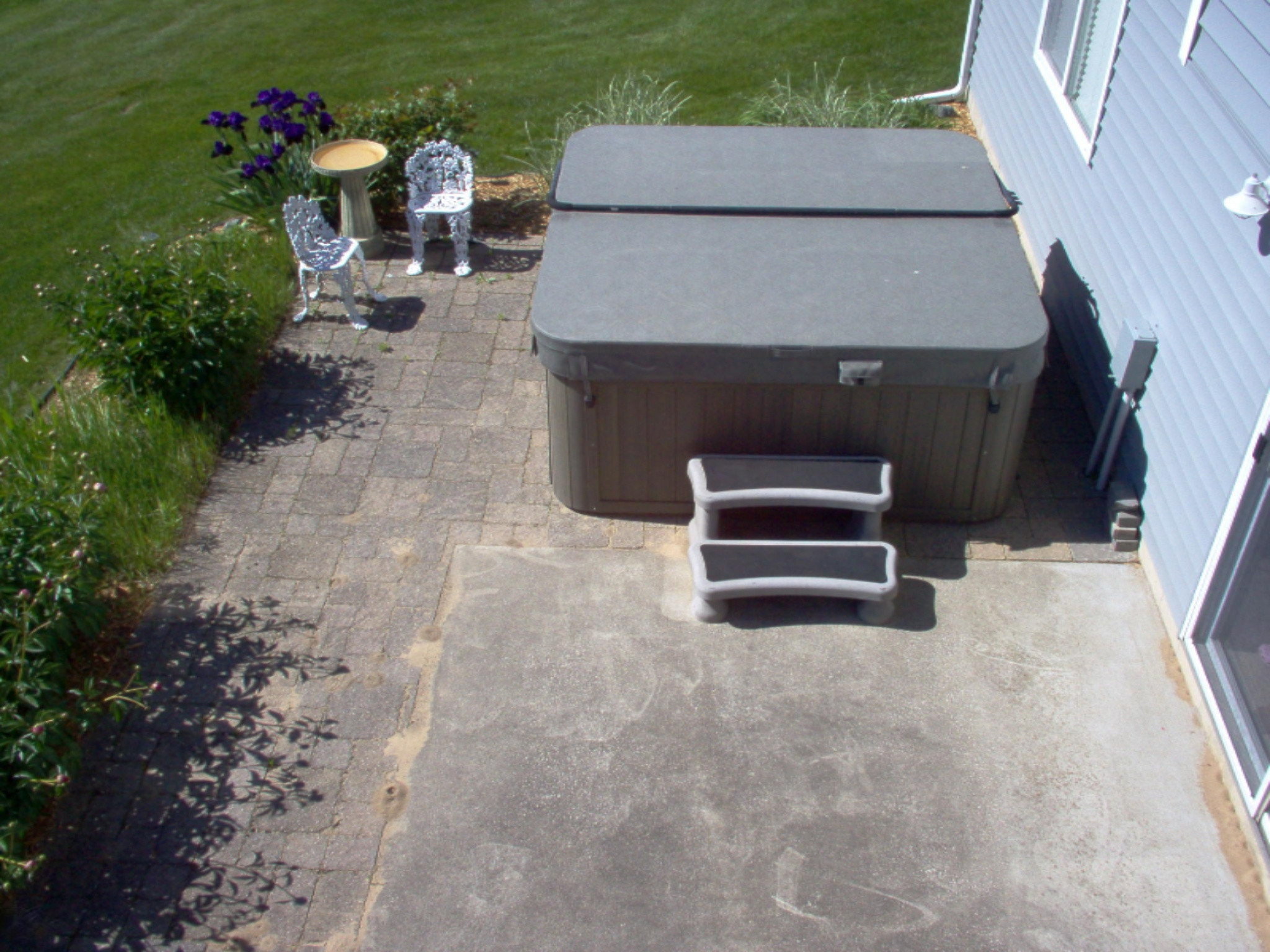 2045 Orchard Ridge Drive Northwest Walker, MI 49534 - Photo 20 of 25 Hot tob on patio at walk out door