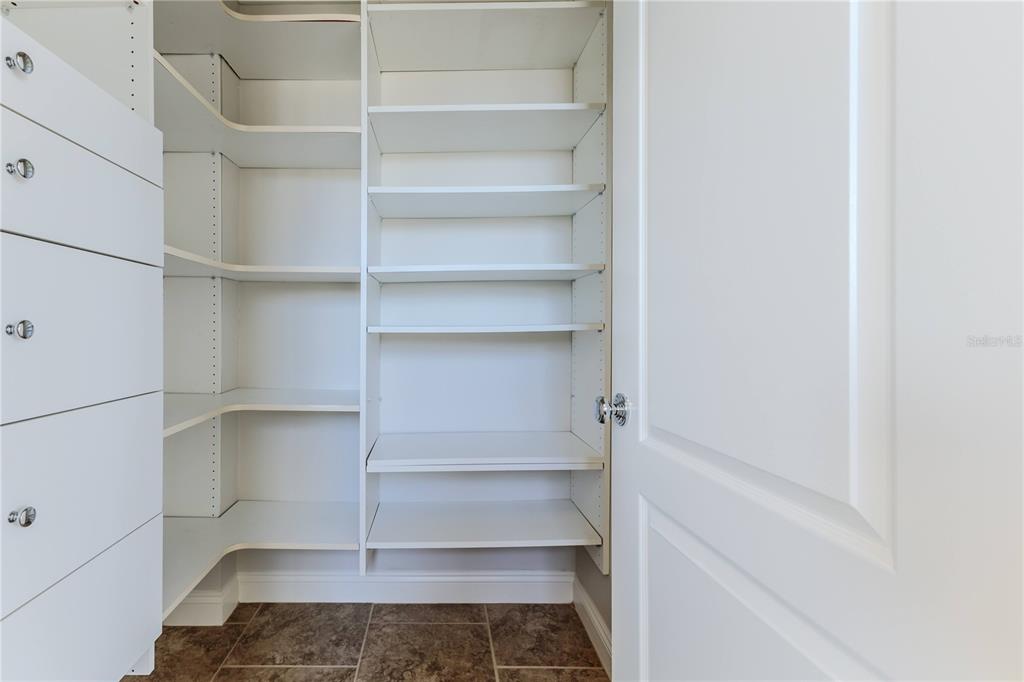 3073 Gulf Winds Circle Hernando Beach, FL 34607 - Photo 50 of 95 a view of walk in closet with empty racks