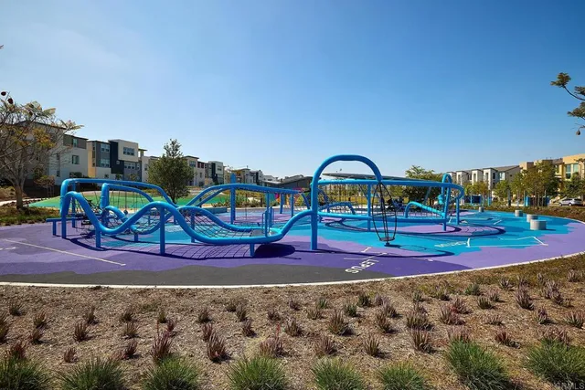 a view of swimming pool with outdoor space and seating area