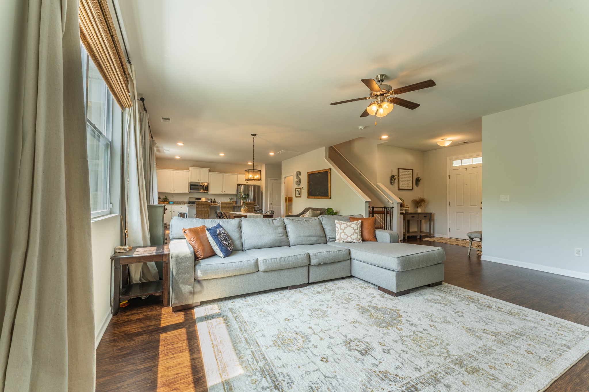 752 Prominence Road Columbia, TN 38401 - Photo 4 of 35 a living room with furniture and a ceiling fan