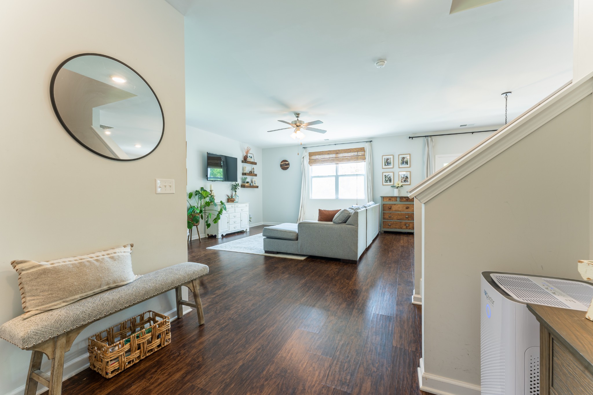 752 Prominence Road Columbia, TN 38401 - Photo 6 of 35 a living room with furniture and a wooden floor