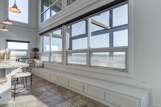 a view of balcony and bedroom