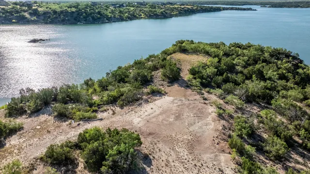 a view of lake with beach