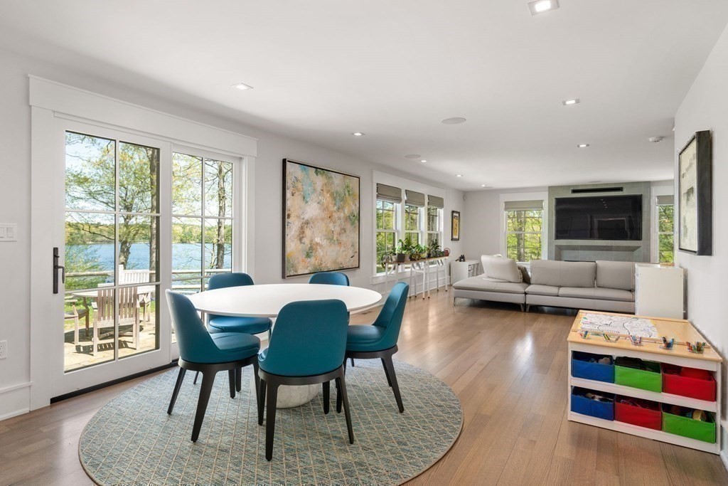 151 Forest Street Sherborn, MA 01770 - Photo 12 of 41 a living room with furniture and a wooden floor