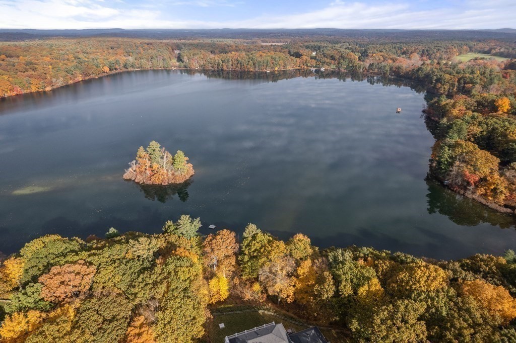 151 Forest Street Sherborn, MA 01770 - Photo 36 of 41 a view of a lake with a mountain