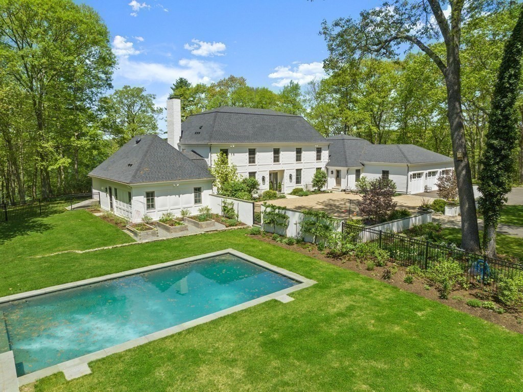 151 Forest Street Sherborn, MA 01770 - Photo 40 of 41 a front view of a house with yard and green space