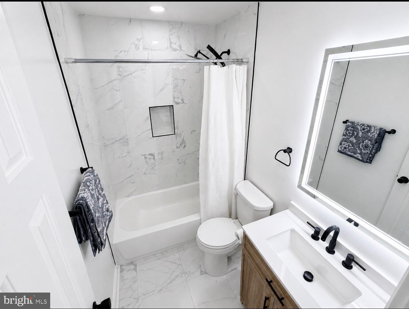 100 Rugby Fredericksburg, VA 22406 - Photo 3 of 41 Sleek modern bathroom oasis.