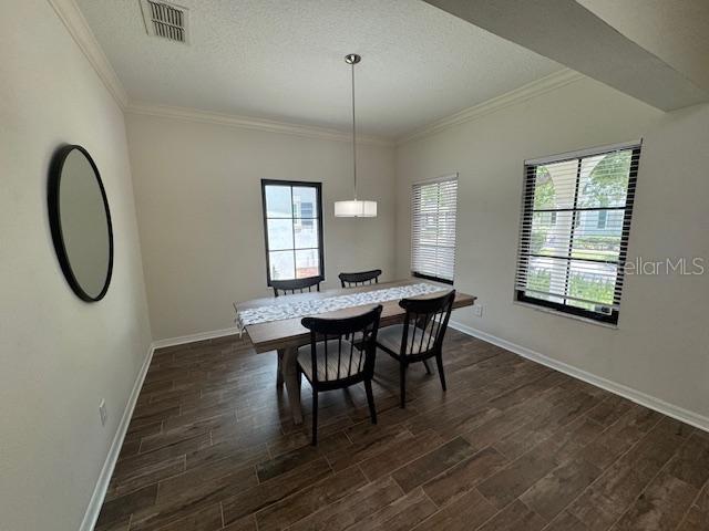 906 Pawstand Road Celebration, FL 34747 - Photo 3 of 29 a view of a dining room with furniture window and wooden floor