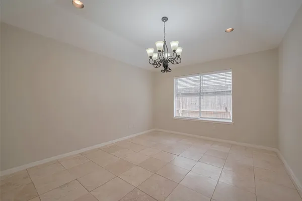 a view of a room with windows