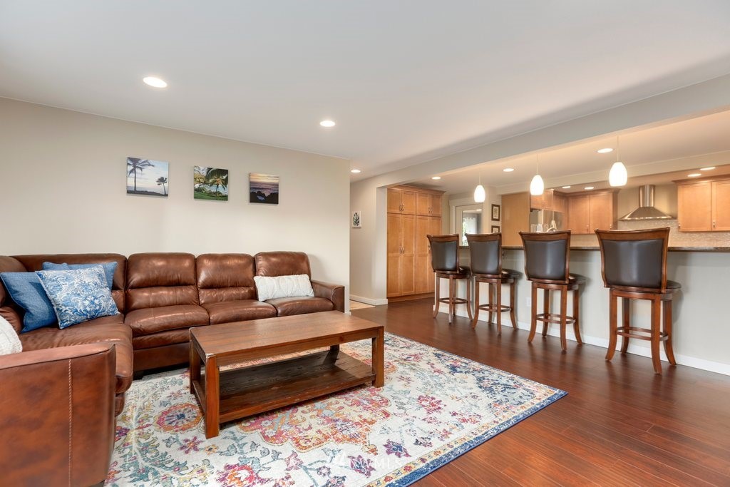 2329 Cedar Road Lake Stevens, WA 98258 - Photo 5 of 40 a living room with furniture and a wooden floor