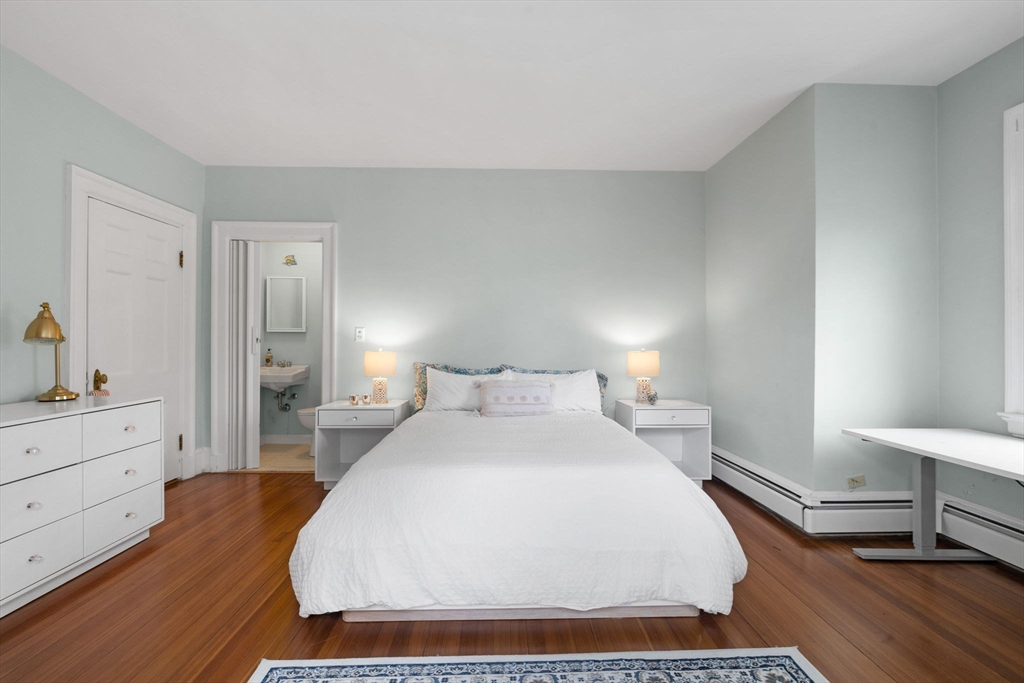 20 Eulow Street Swampscott, MA 01907 - Photo 23 of 42 a large white bed in a white room