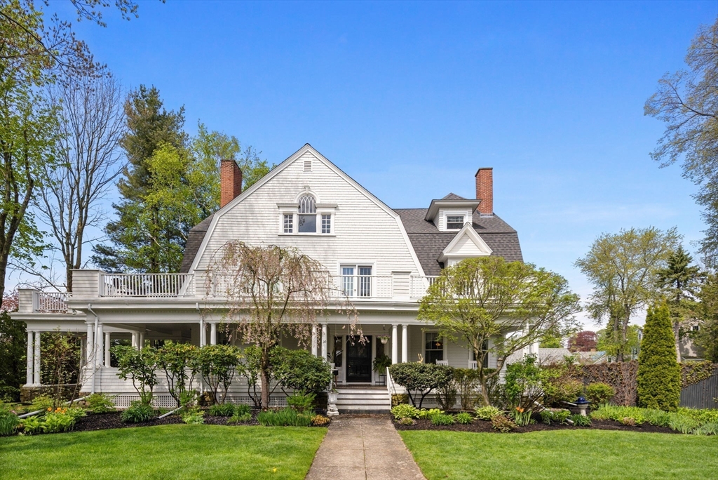 20 Eulow Street Swampscott, MA 01907 - Photo 42 of 42 a front view of a house with a garden