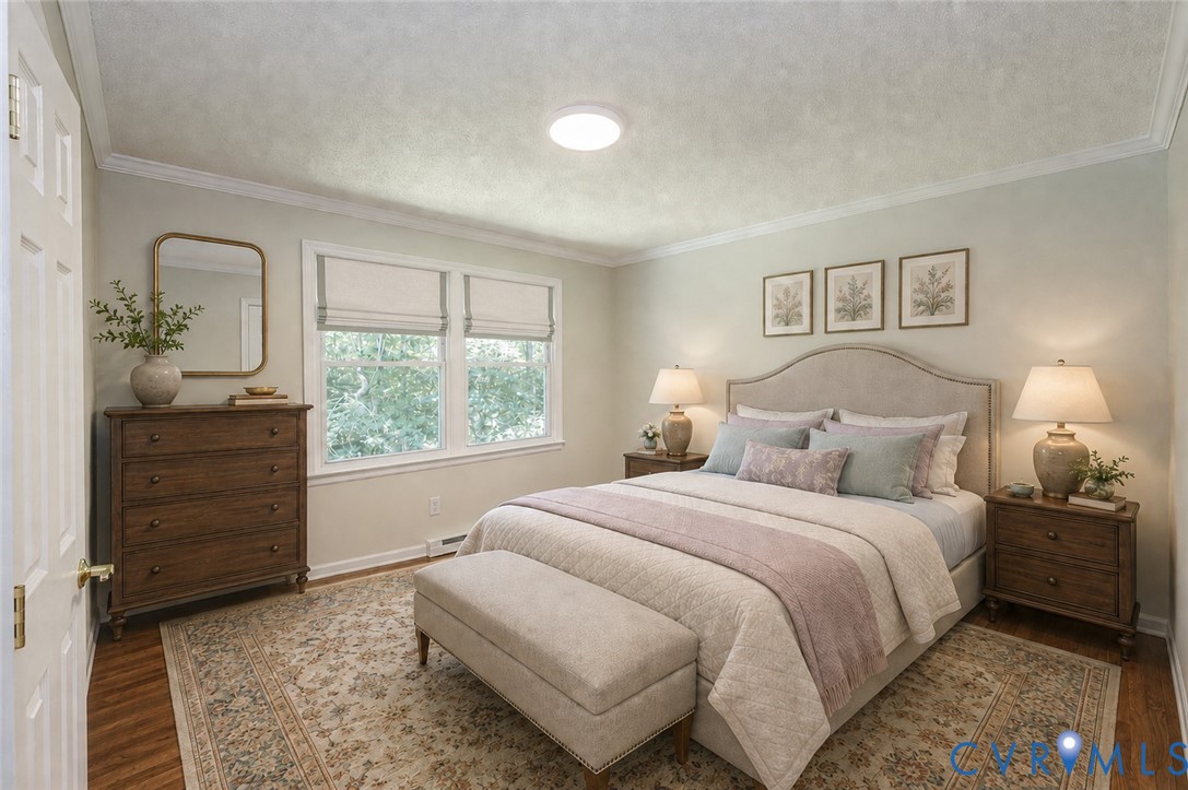 16110 Rowlett Road Chesterfield, VA 23838 - Photo 26 of 28 Bedroom 2 - Staged Digitally