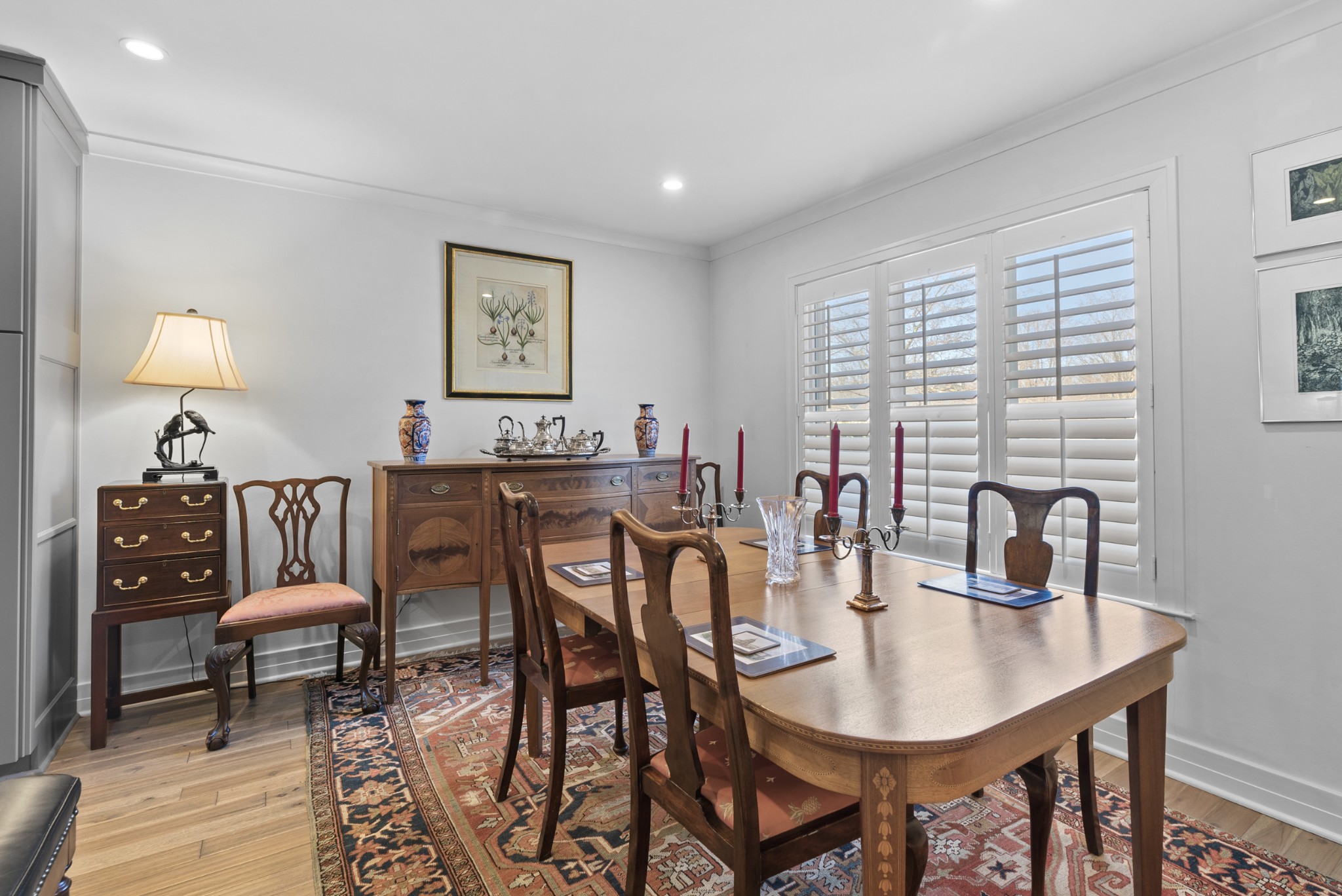 4487 Post Place, Unit 169 Nashville, TN 37205 - Photo 13 of 32 a view of a dining room with furniture and wooden floor