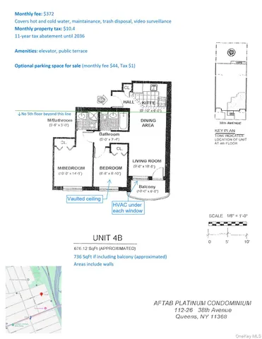 $478,000 | 112-26 38th Avenue, Unit 4B | North Corona