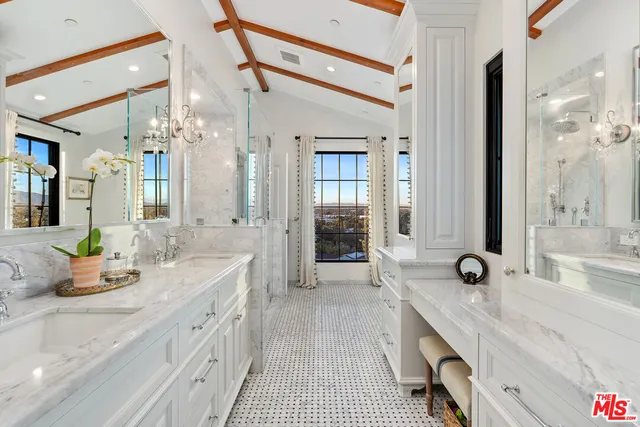 a outdoor space with patio couches and a potted plant