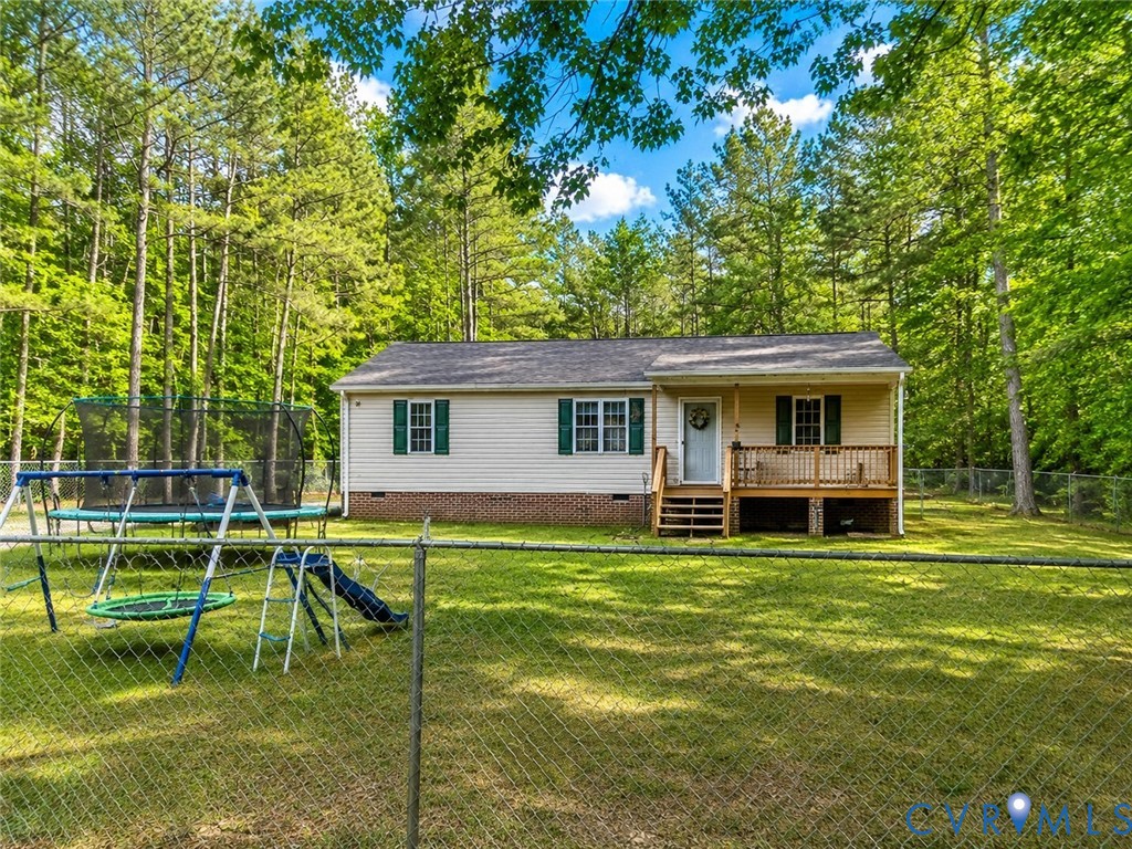 14175 Lebanon Road Disputanta, VA 23842 - Photo 8 of 60 Fenced in yard. Perfect for children and pets