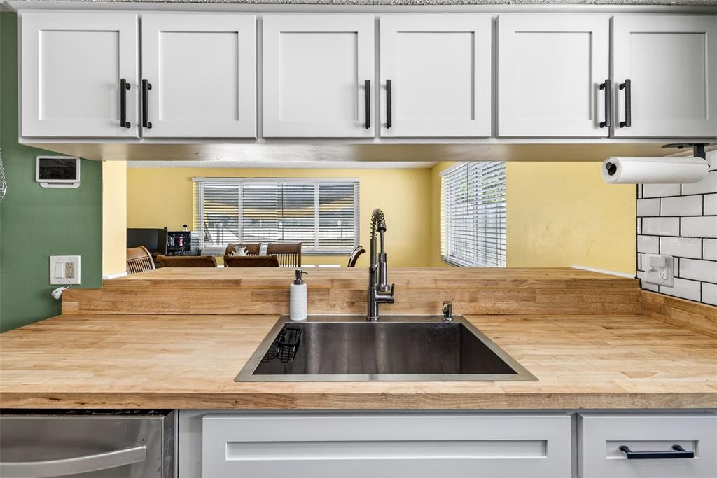 7325 Neva Lane Port Richey, FL 34668 - Photo 18 of 36 a view of kitchen with granite countertop a sink and a window