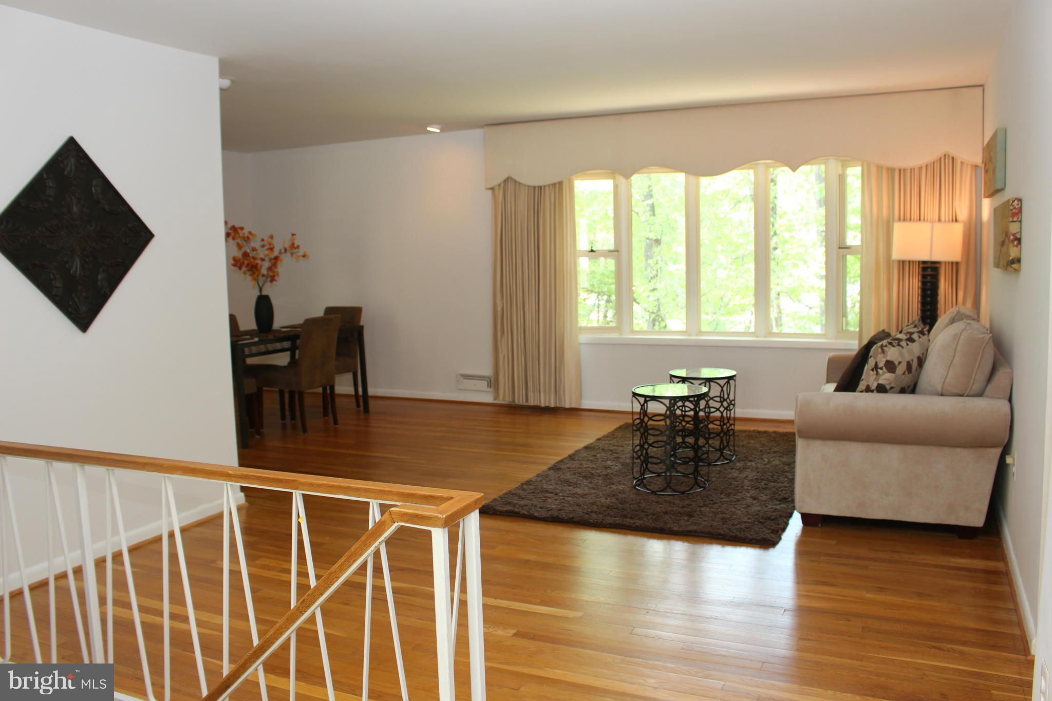 View of living room from foyer