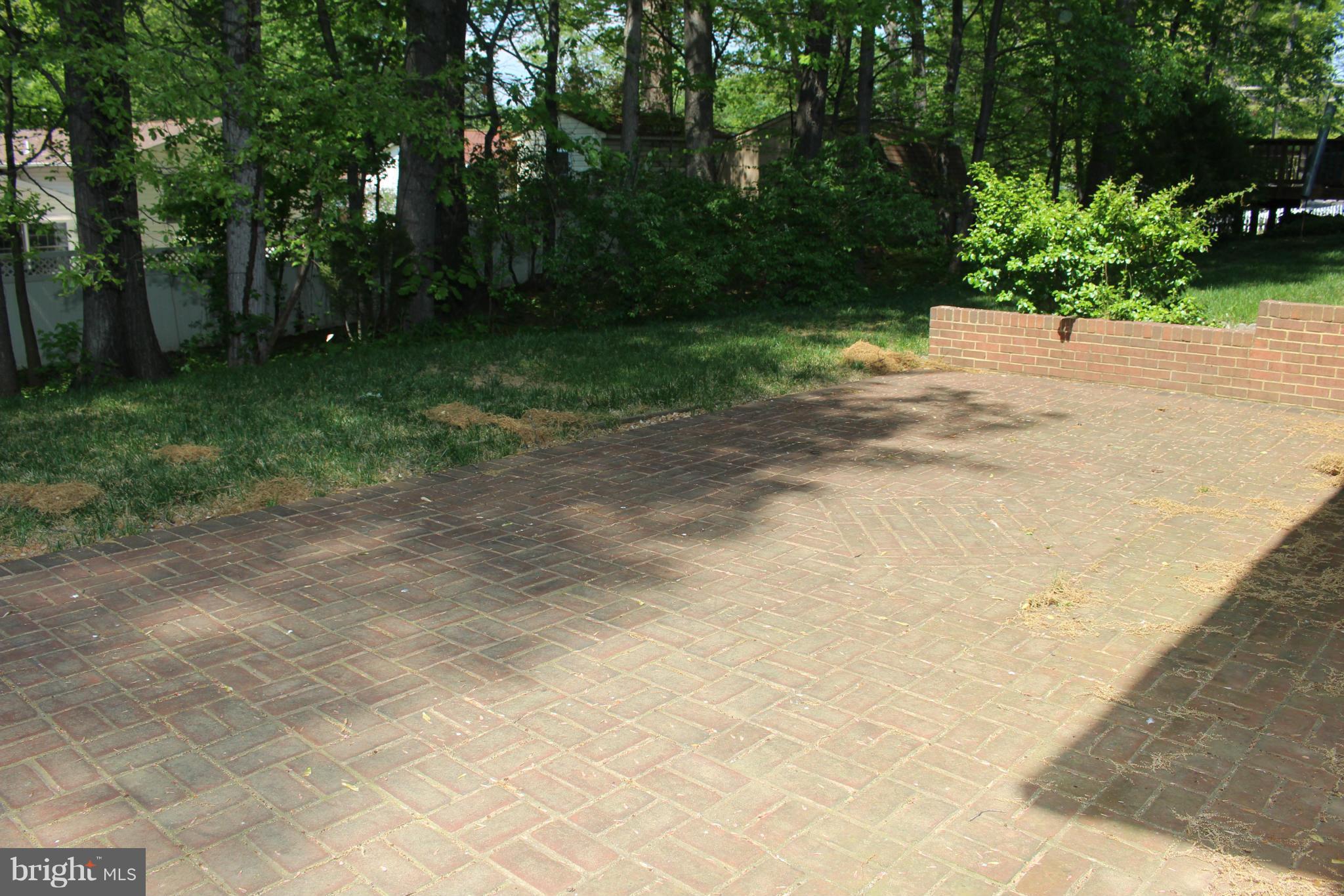 6218 Tyner Street Springfield, VA 22152 - Photo 29 of 30 Huge brick patio perfect for BBQs