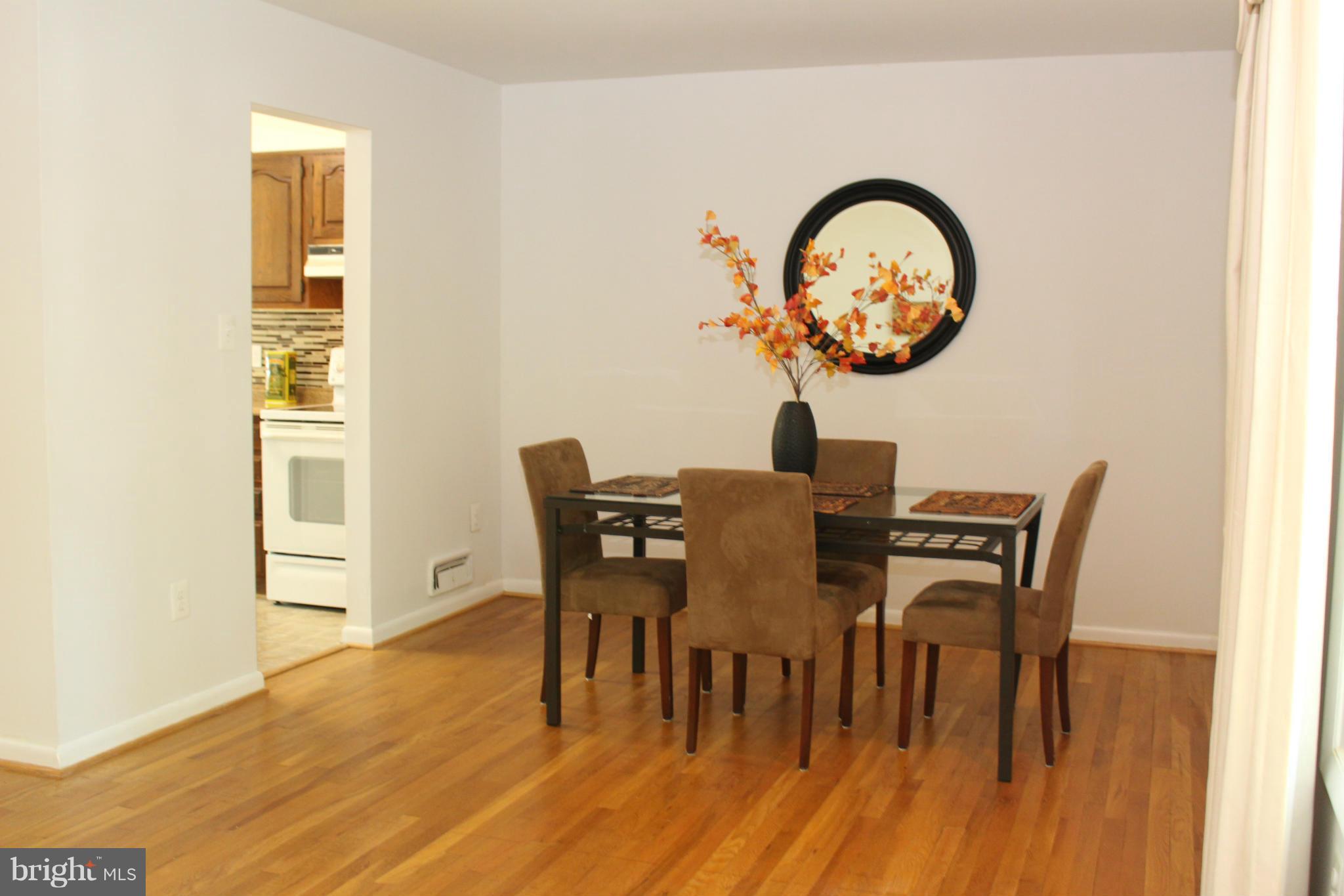 Dining Room off kitchen and living room