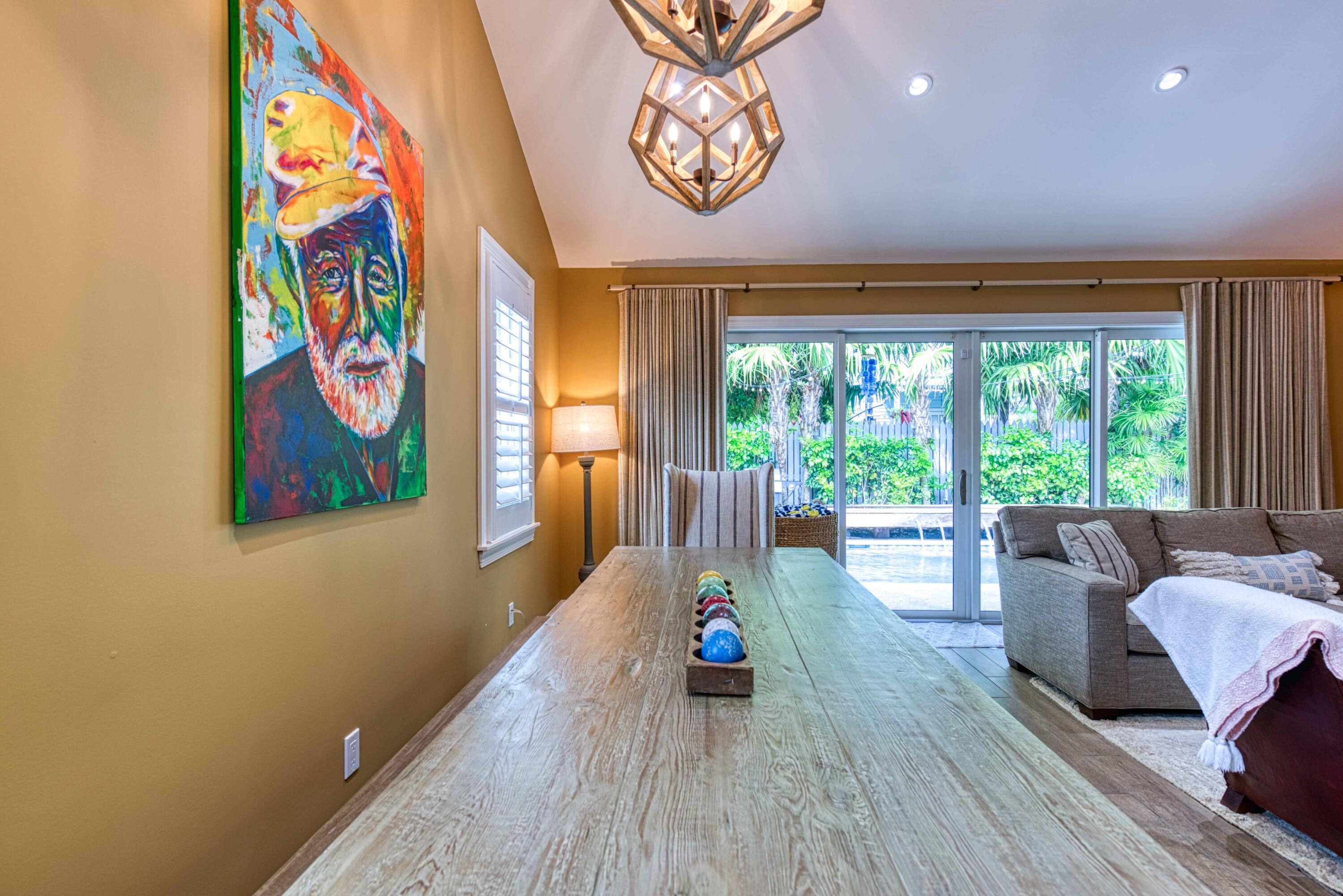 805 Shavers Lane Key West, FL 33040 - Photo 13 of 32 a living room with furniture and a large window