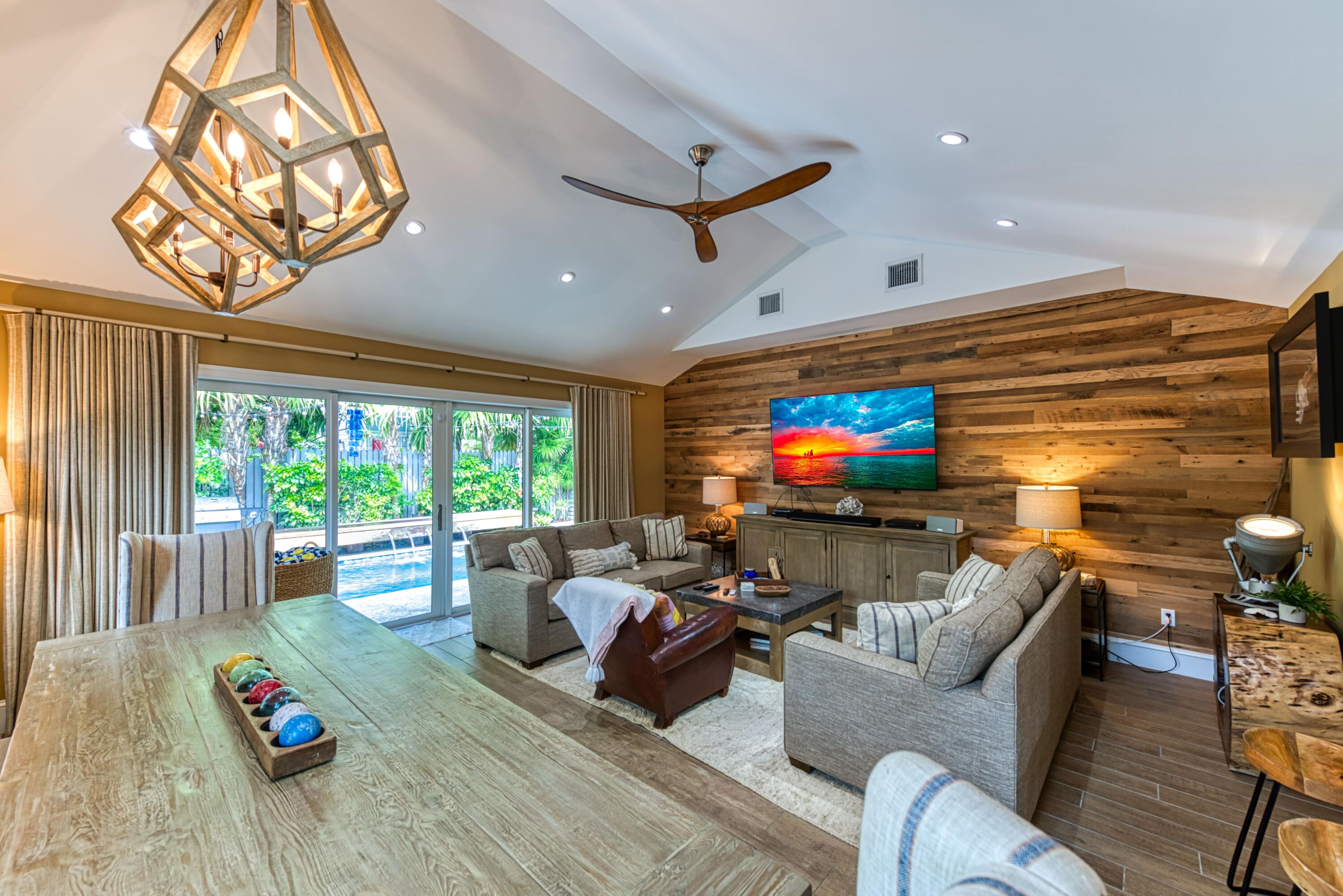 805 Shavers Lane Key West, FL 33040 - Photo 14 of 32 a living room with furniture and a flat screen tv