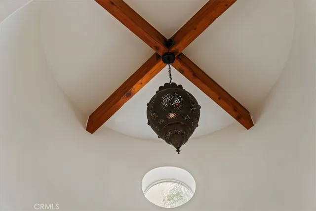 a view of a door of the house