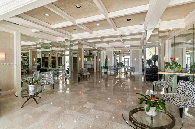 a room with lots of counter top space and windows