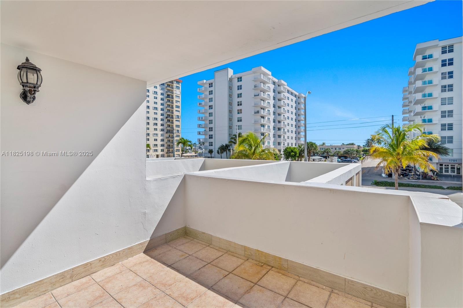 1410 South Ocean Drive, Unit 208 Hollywood, FL 33019 - Photo 46 of 48 a view of balcony with furniture
