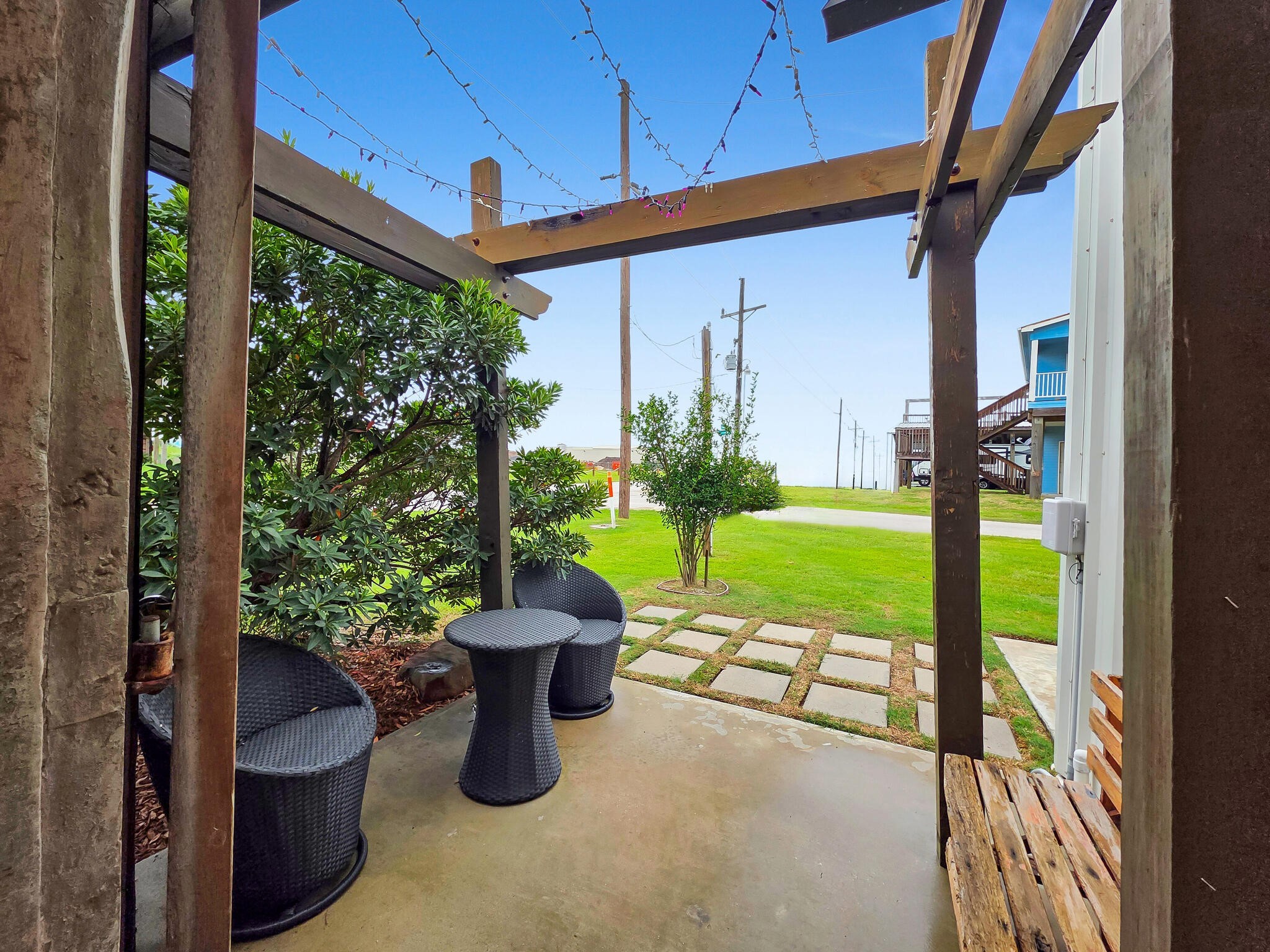 894-896 South Crystal Beach Road Crystal Beach, TX 77650 - Photo 13 of 40 a view of swimming pool with a patio