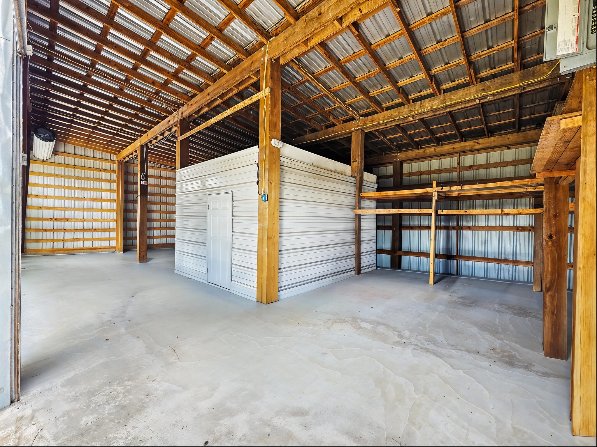 894-896 South Crystal Beach Road Crystal Beach, TX 77650 - Photo 31 of 40 a view of an empty room with storage