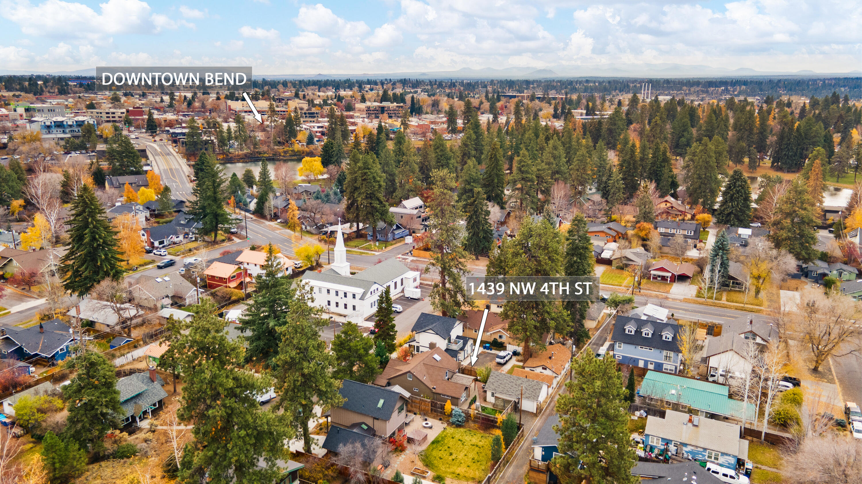 1439 Northwest 4th Street Bend, OR 97703 - Photo 40 of 41 Location Drone