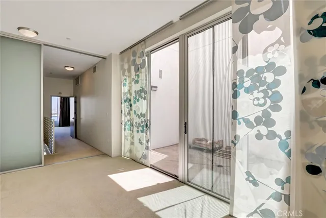 walk in closet with window