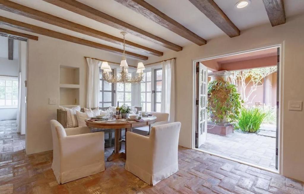 17116 Paseo Hermosa Rancho Santa Fe, CA 92067 - Photo 10 of 28 a dining room with furniture and window