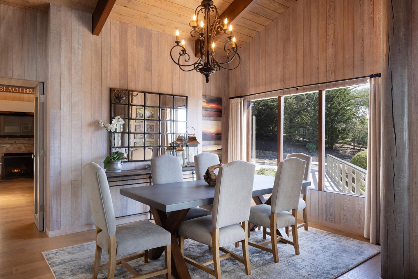 3893 Ronda Road Pebble Beach, CA 93953 - Photo 12 of 48 a view of a dining room with furniture window and outside view