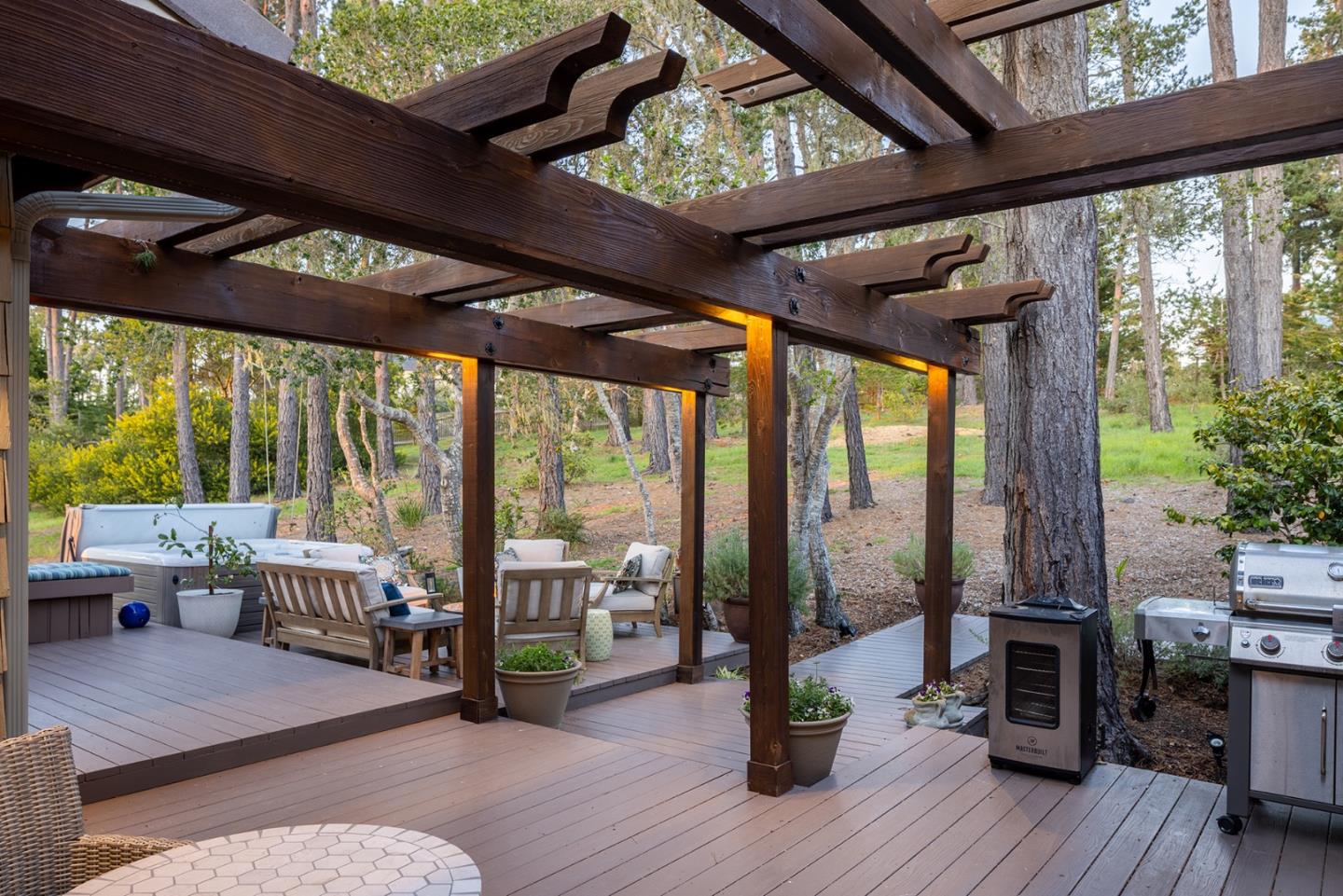 3893 Ronda Road Pebble Beach, CA 93953 - Photo 19 of 48 a view of living room with furniture and wooden floor