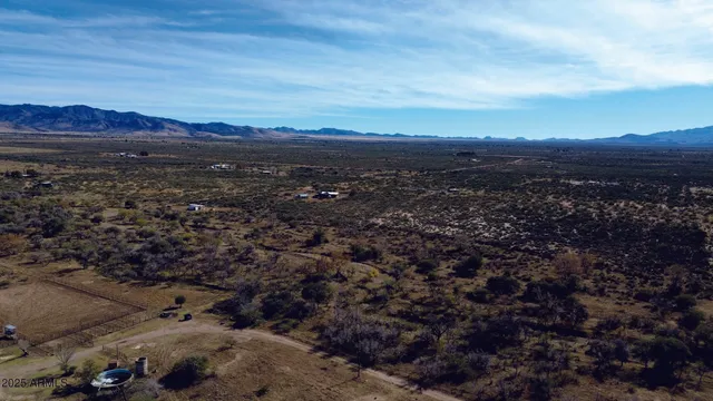 a view of city and mountain