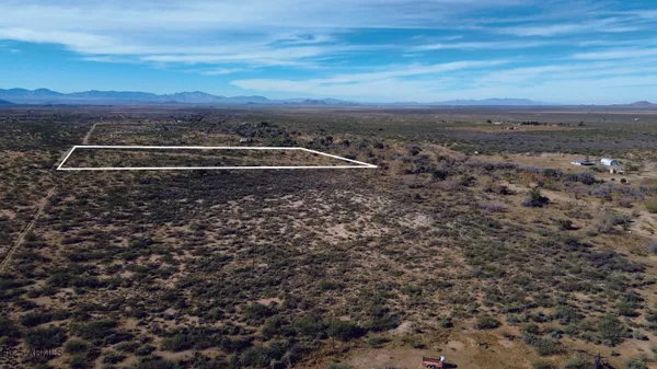 a view of a yard with wooden fence