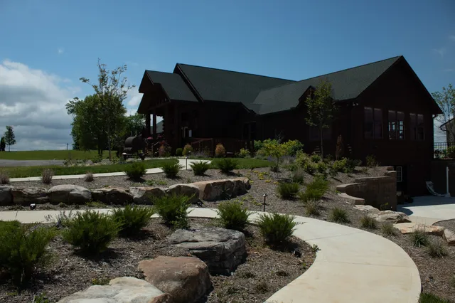 a view of a street with outside view